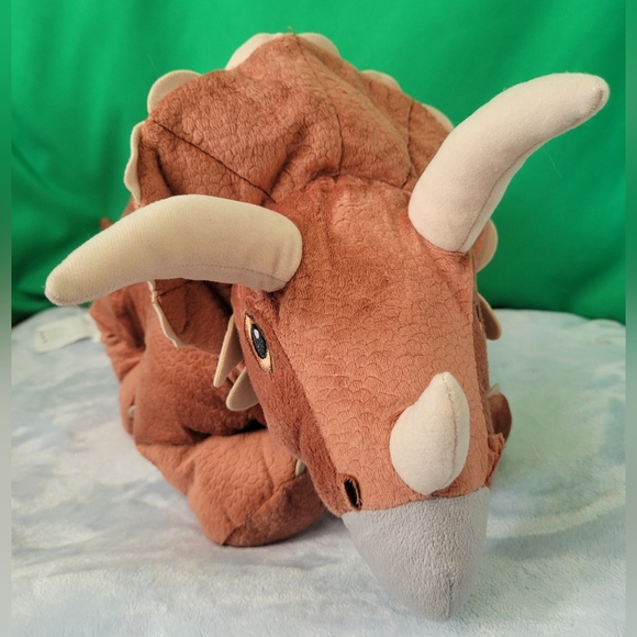 IKEA Other - Plush Triceratops Dinosaur Toy Ikea Jattelik 27" Dinosaur Stuffed Animal Decor